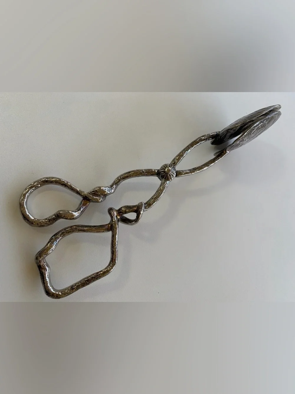 Michael Aram Botanical Leaf Scissor Servers